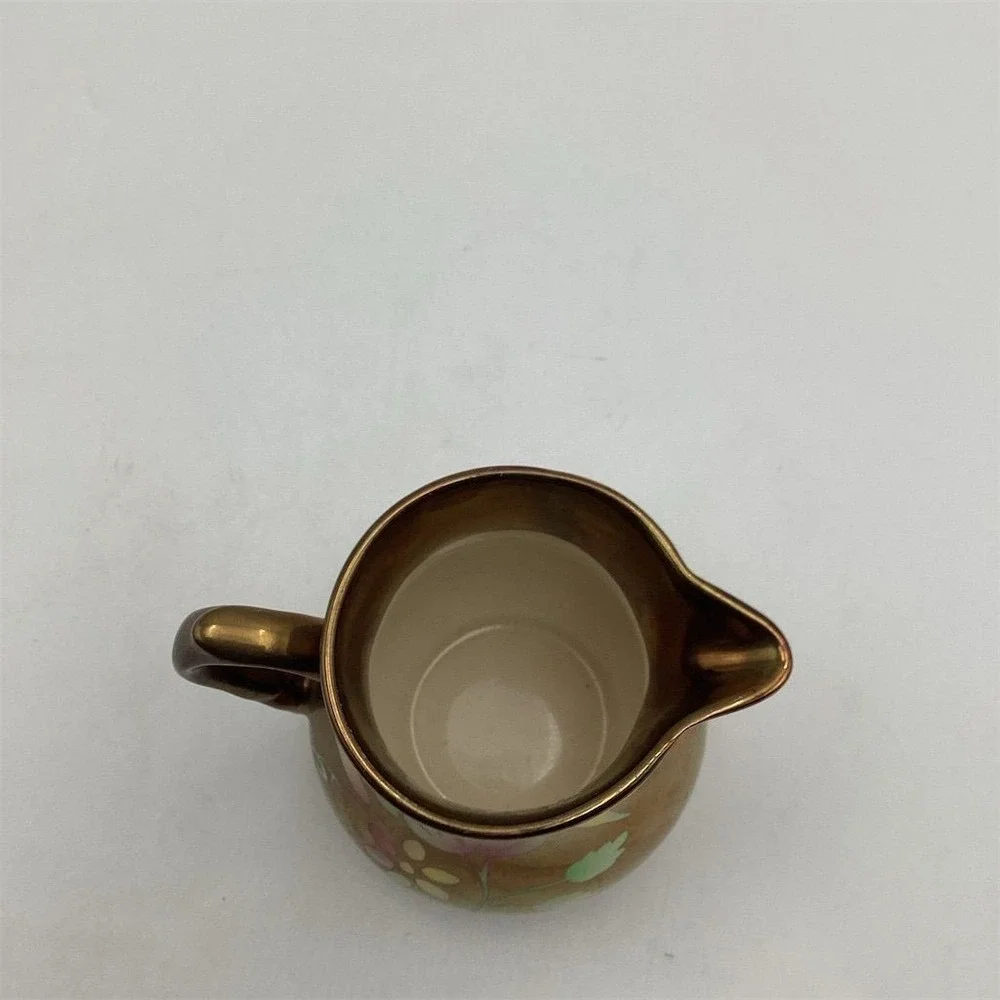 Vintage Wade England Copper Luster Pitcher‎ Set Multicolor 1950s
